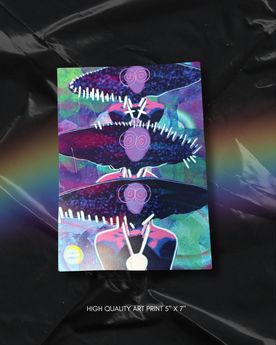 You Against The Odds Feeling Cozy Print Series High Quality Art Print 5 x 7 Inches