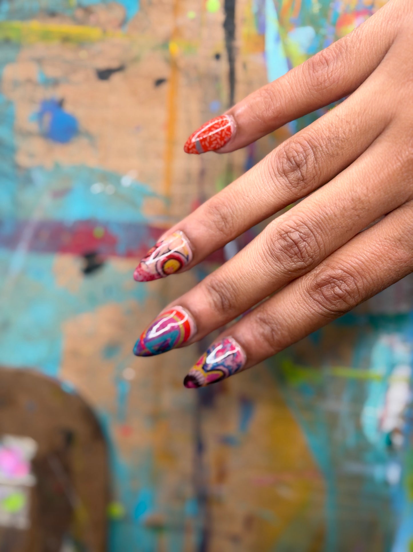 Self Care Monster Water Nail Decals