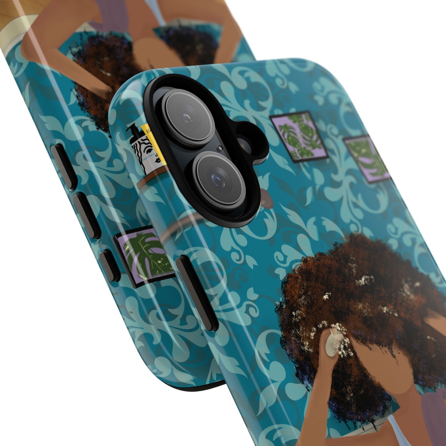 Me Time Tough Cases: Artistic Phone Case for Self-Care and Empowerment