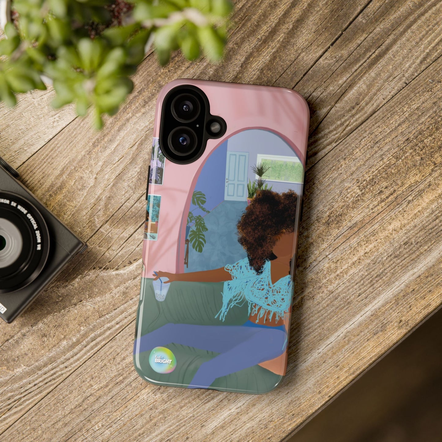 Bubble Tea Tough Cases: Artistic Phone Case for Self - Care and Empowerment - Feel BrightBubble Tea Tough Cases: Artistic Phone Case for Self - Care and EmpowermentPhone Case
