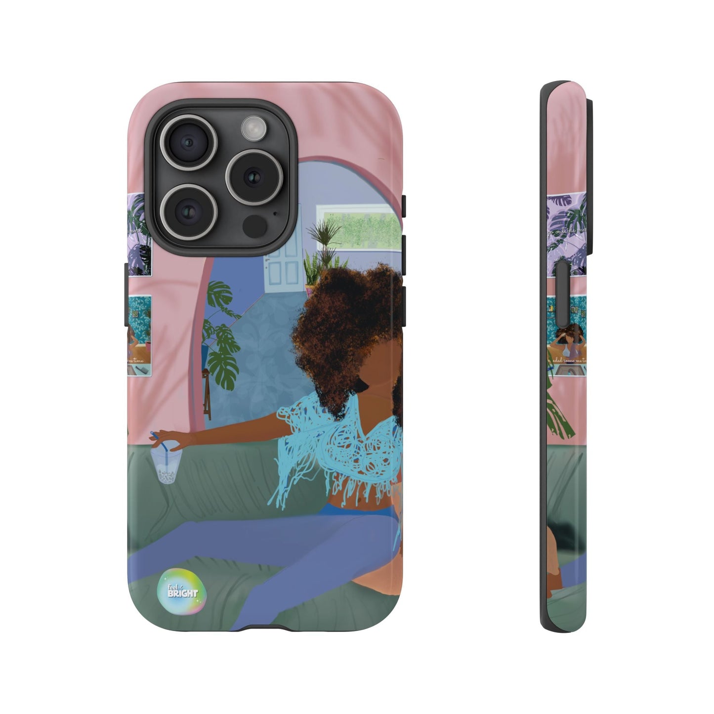 Bubble Tea Tough Cases: Artistic Phone Case for Self - Care and Empowerment - Feel BrightBubble Tea Tough Cases: Artistic Phone Case for Self - Care and EmpowermentPhone Case