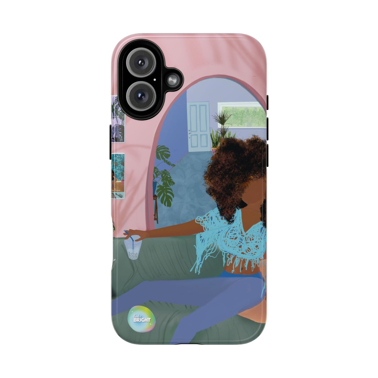 Bubble Tea Tough Cases: Artistic Phone Case for Self - Care and Empowerment - Feel BrightBubble Tea Tough Cases: Artistic Phone Case for Self - Care and EmpowermentPhone Case