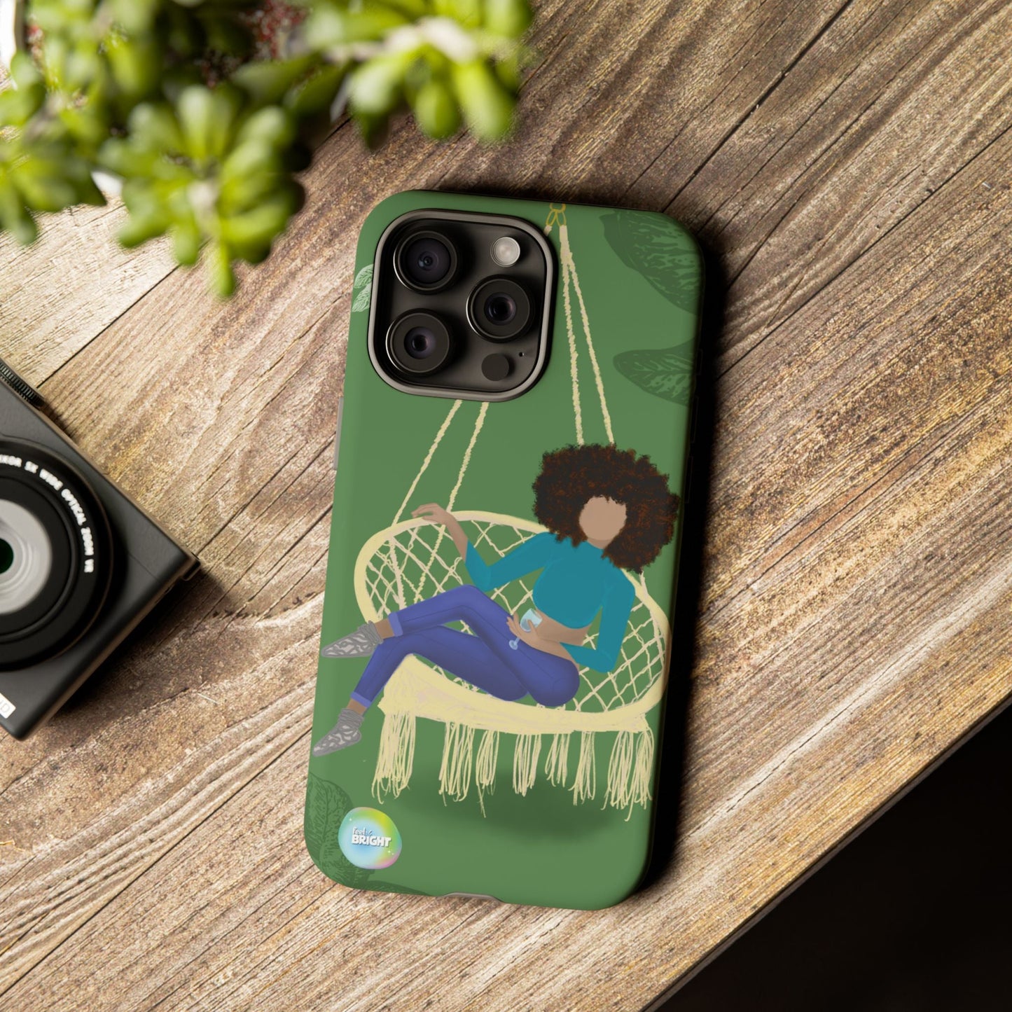 Care Free Tough Cases: Artistic Phone Case for Self - Care and Empowerment - Feel BrightCare Free Tough Cases: Artistic Phone Case for Self - Care and EmpowermentPhone Case
