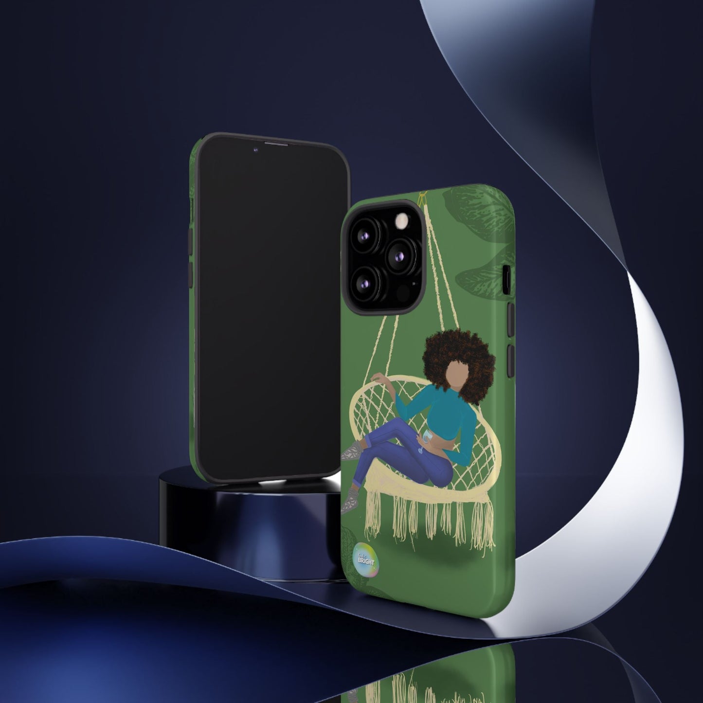 Care Free Tough Cases: Artistic Phone Case for Self - Care and Empowerment - Feel BrightCare Free Tough Cases: Artistic Phone Case for Self - Care and EmpowermentPhone Case