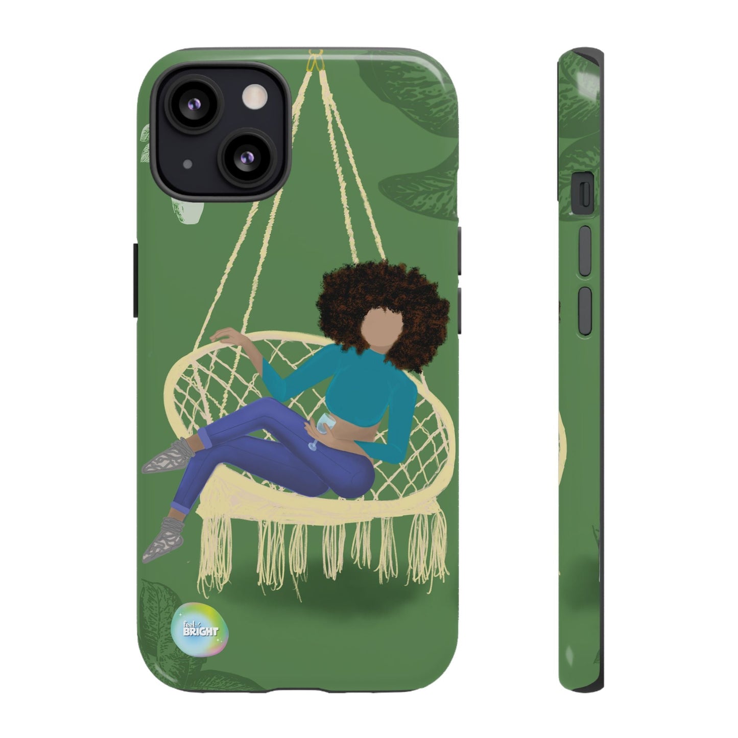 Care Free Tough Cases: Artistic Phone Case for Self - Care and Empowerment - Feel BrightCare Free Tough Cases: Artistic Phone Case for Self - Care and EmpowermentPhone Case