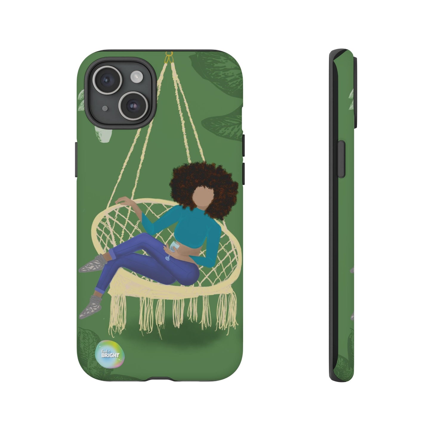 Care Free Tough Cases: Artistic Phone Case for Self - Care and Empowerment - Feel BrightCare Free Tough Cases: Artistic Phone Case for Self - Care and EmpowermentPhone Case