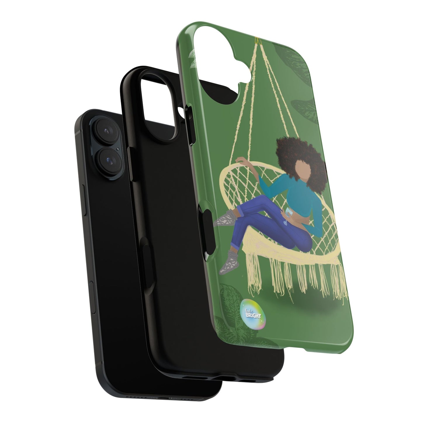 Care Free Tough Cases: Artistic Phone Case for Self - Care and Empowerment - Feel BrightCare Free Tough Cases: Artistic Phone Case for Self - Care and EmpowermentPhone Case