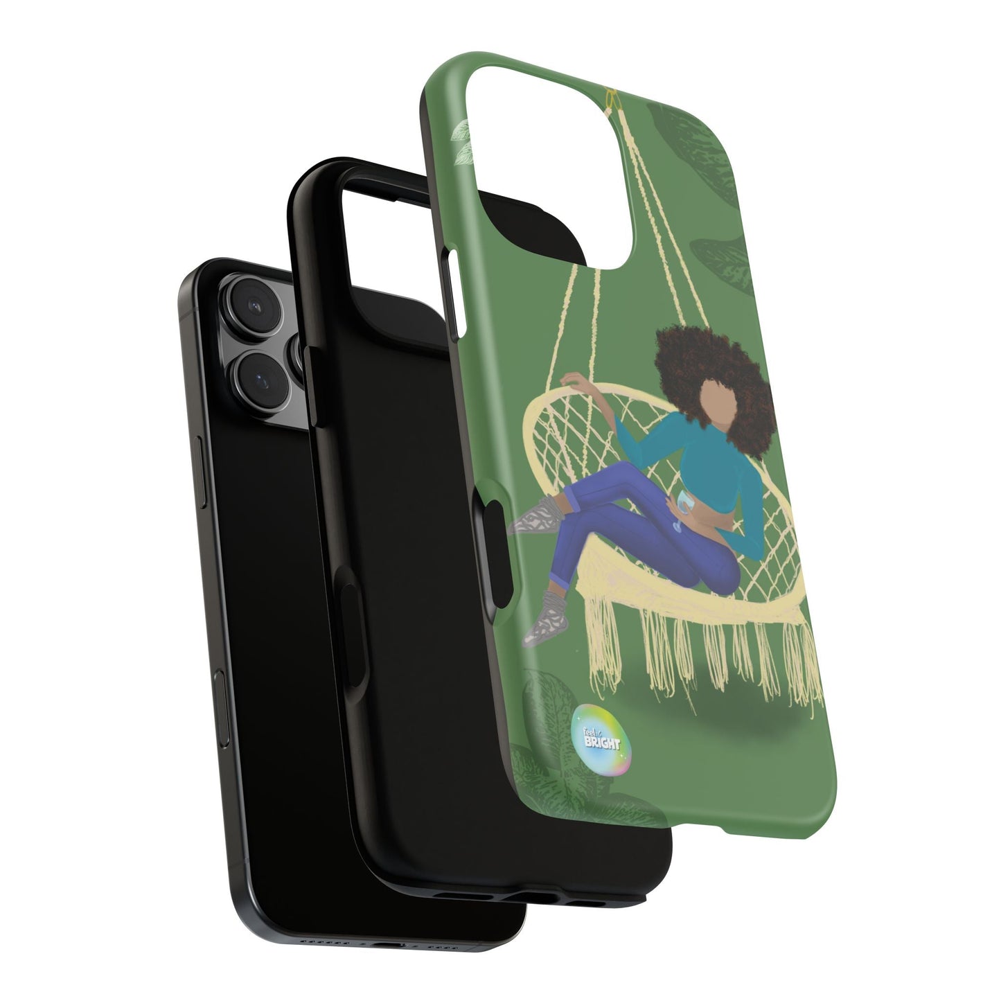 Care Free Tough Cases: Artistic Phone Case for Self - Care and Empowerment - Feel BrightCare Free Tough Cases: Artistic Phone Case for Self - Care and EmpowermentPhone Case