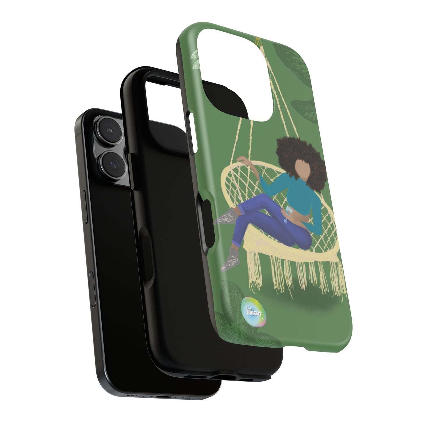 Care Free Tough Cases: Artistic Phone Case for Self - Care and Empowerment - Feel BrightCare Free Tough Cases: Artistic Phone Case for Self - Care and EmpowermentPhone Case