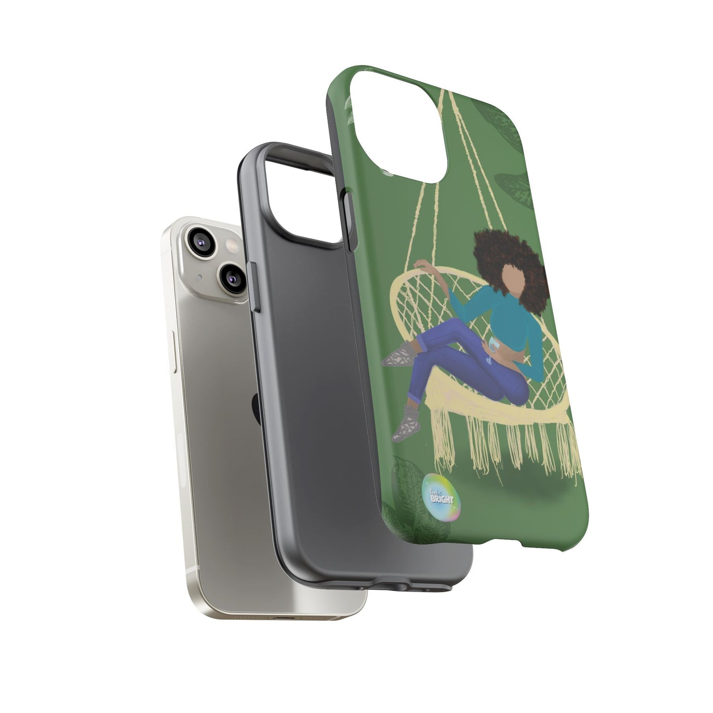 Care Free Tough Cases: Artistic Phone Case for Self - Care and Empowerment - Feel BrightCare Free Tough Cases: Artistic Phone Case for Self - Care and EmpowermentPhone Case