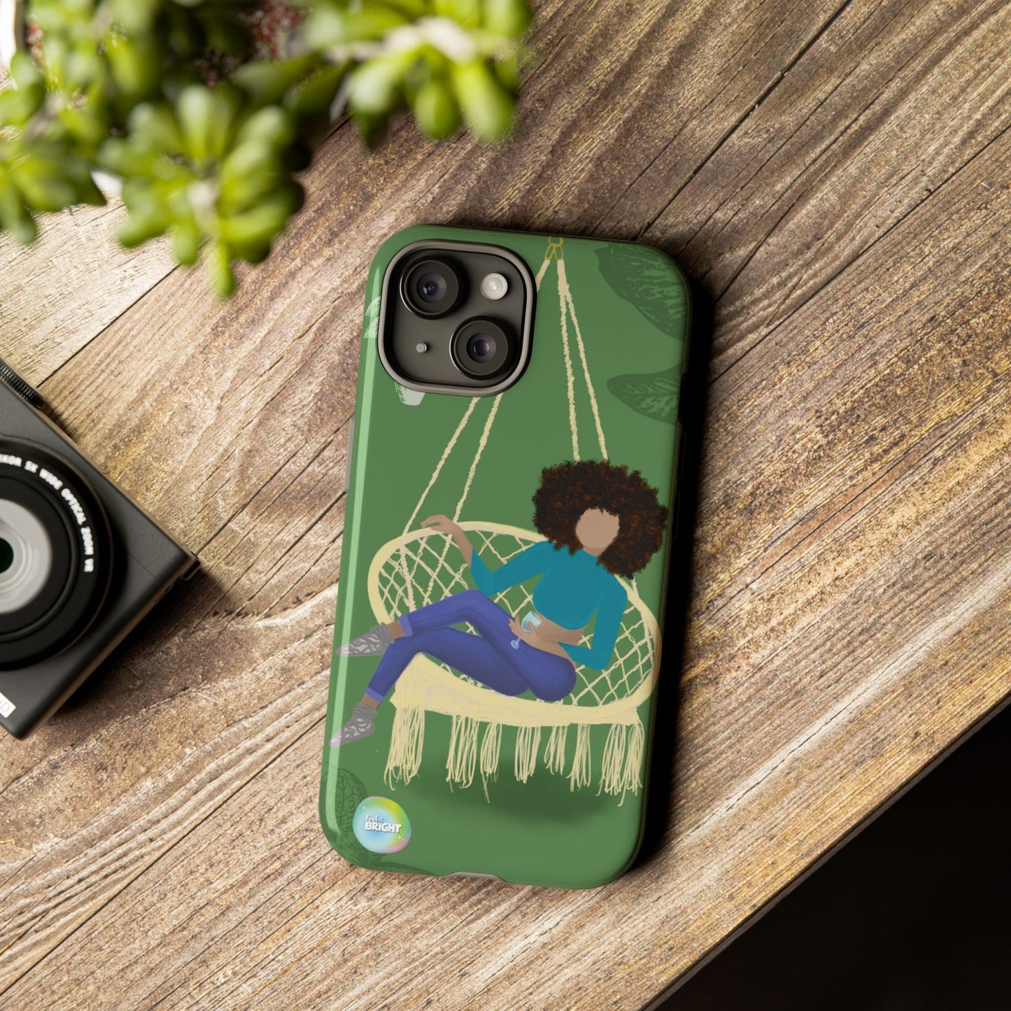 Care Free Tough Cases: Artistic Phone Case for Self - Care and Empowerment - Feel BrightCare Free Tough Cases: Artistic Phone Case for Self - Care and EmpowermentPhone Case