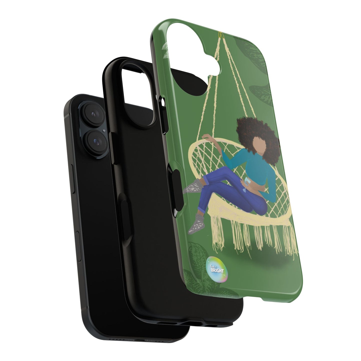Care Free Tough Cases: Artistic Phone Case for Self - Care and Empowerment - Feel BrightCare Free Tough Cases: Artistic Phone Case for Self - Care and EmpowermentPhone Case
