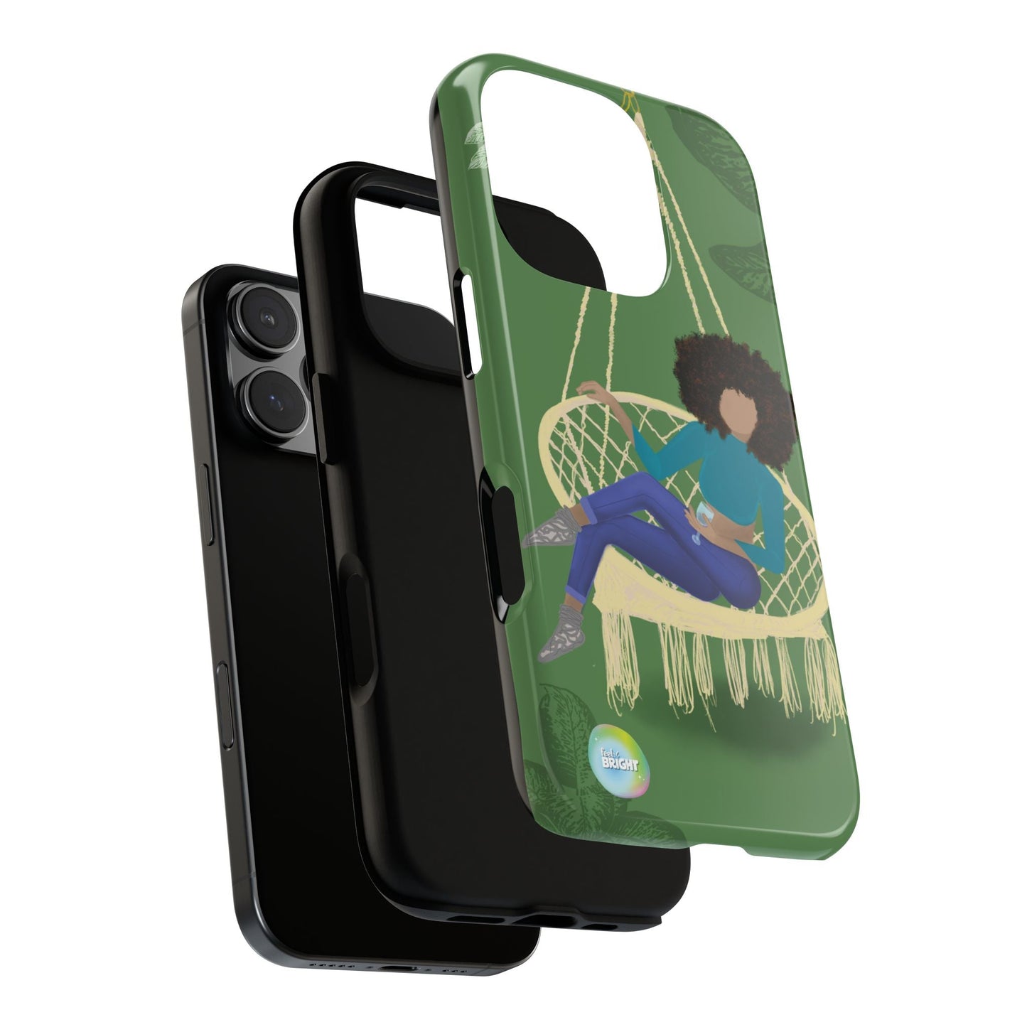 Care Free Tough Cases: Artistic Phone Case for Self - Care and Empowerment - Feel BrightCare Free Tough Cases: Artistic Phone Case for Self - Care and EmpowermentPhone Case