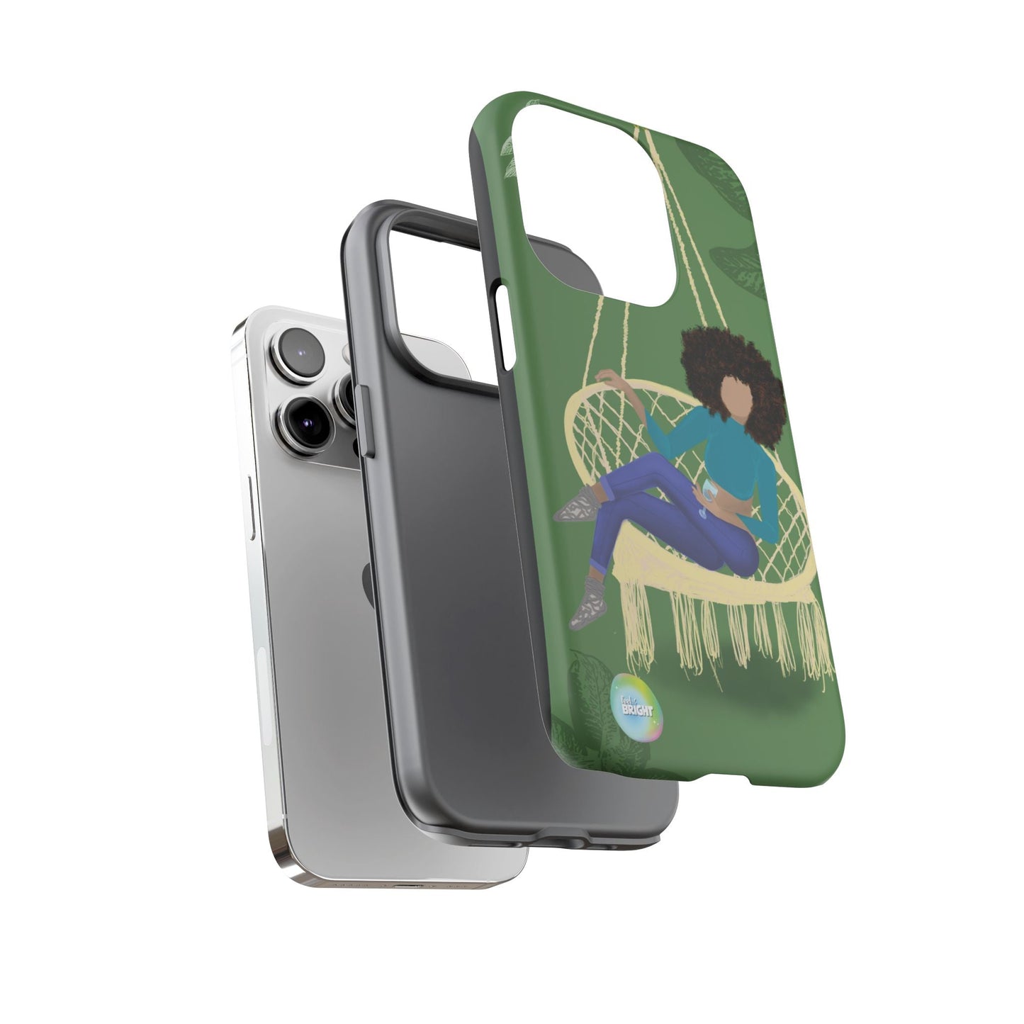 Care Free Tough Cases: Artistic Phone Case for Self - Care and Empowerment - Feel BrightCare Free Tough Cases: Artistic Phone Case for Self - Care and EmpowermentPhone Case