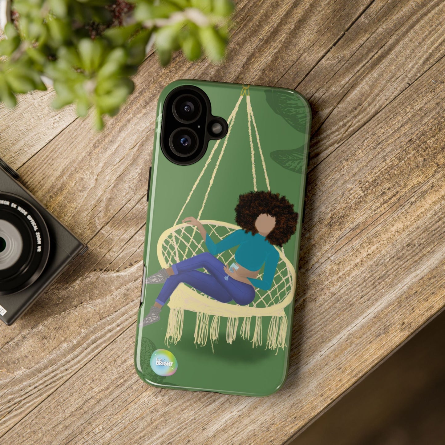 Care Free Tough Cases: Artistic Phone Case for Self - Care and Empowerment - Feel BrightCare Free Tough Cases: Artistic Phone Case for Self - Care and EmpowermentPhone Case