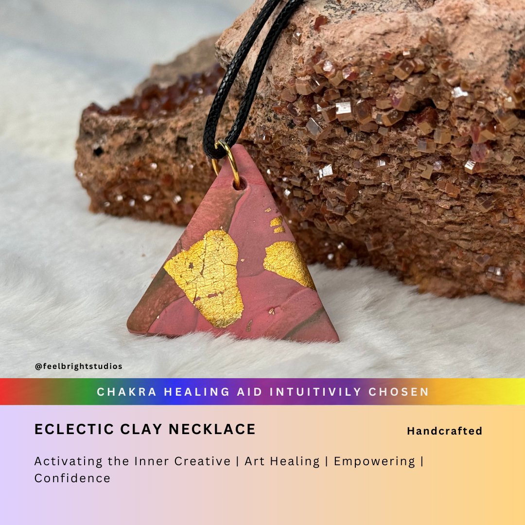 Eclectic Clay Necklace
