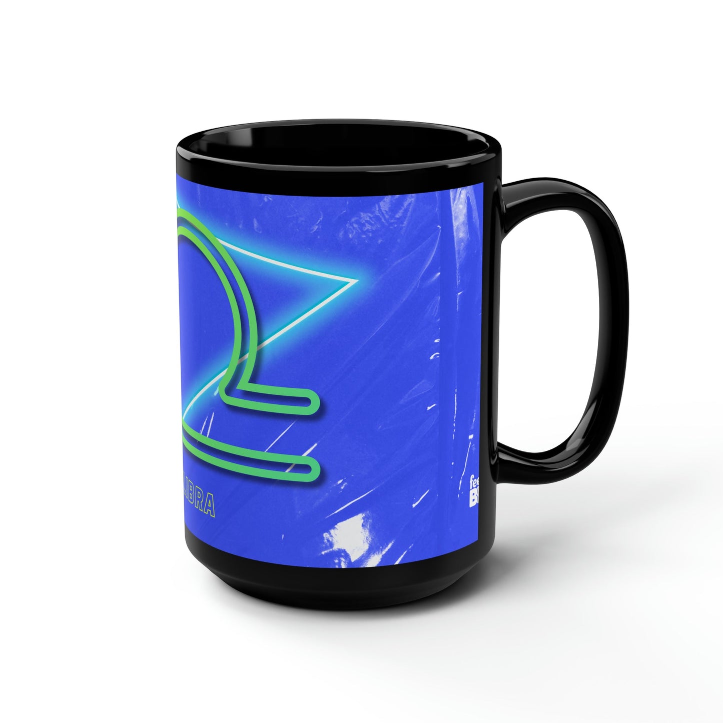 Libra Feel Bright Black Mug, 15oz - Feel BrightLibra Feel Bright Black Mug, 15ozMug
