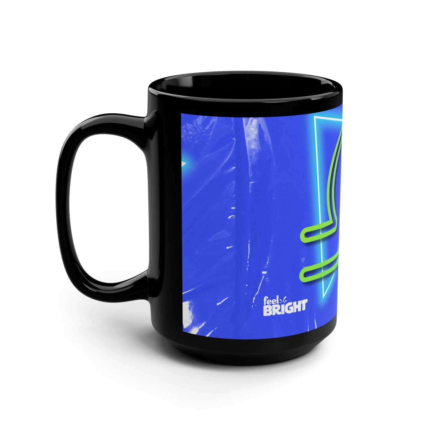 Libra Feel Bright Black Mug, 15oz - Feel BrightLibra Feel Bright Black Mug, 15ozMug