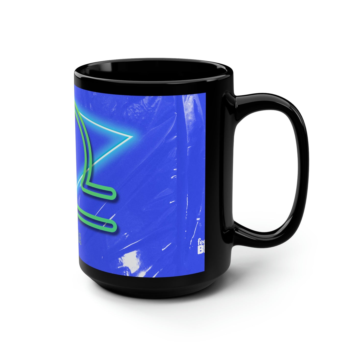 Libra Feel Bright Black Mug, 15oz - Feel BrightLibra Feel Bright Black Mug, 15ozMug