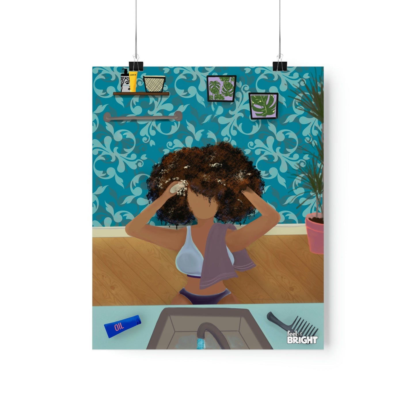 Me Time Premium Matte Print - Feel BrightMe Time Premium Matte PrintPoster