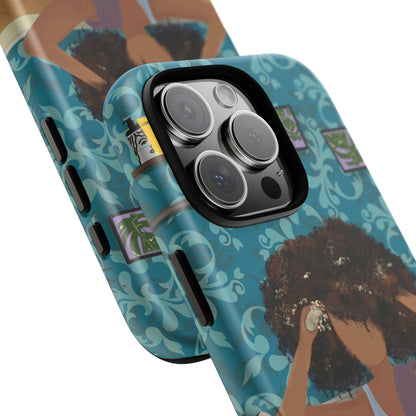 Me Time Tough Cases: Artistic Phone Case for Self-Care and Empowerment