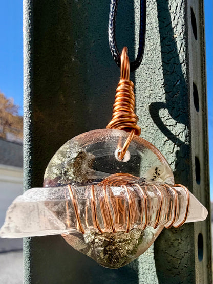 Mini Orgonite Statement Pendant