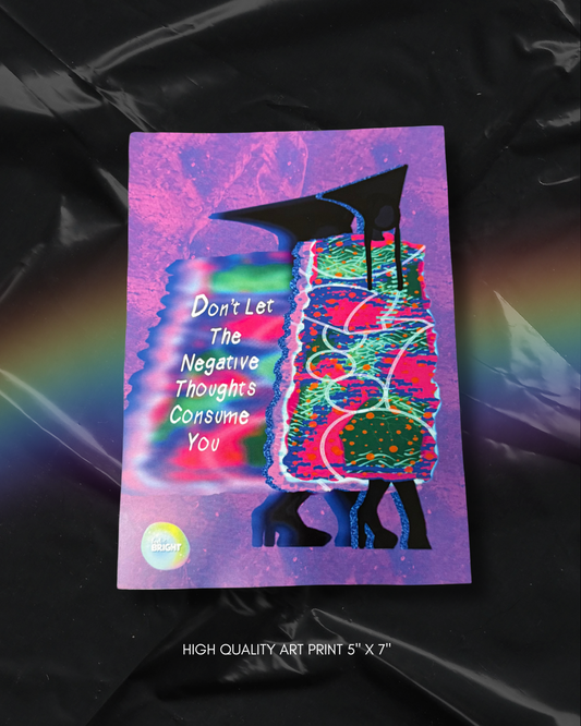 Consumed Feeling Cozy Print Series High Quality Art Print 5 x 7 Inches