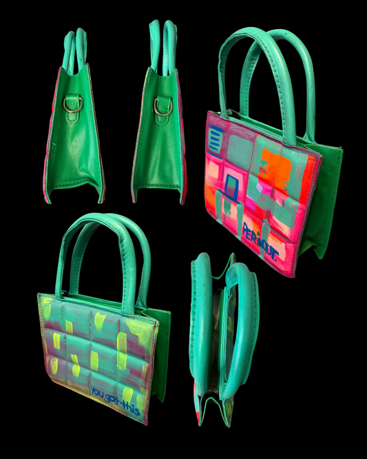 Periodt You Got This Hand Painted Hand Bag