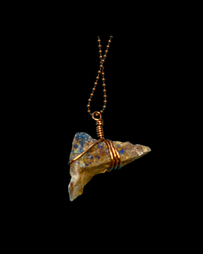 Azurite and Malachite Pendant