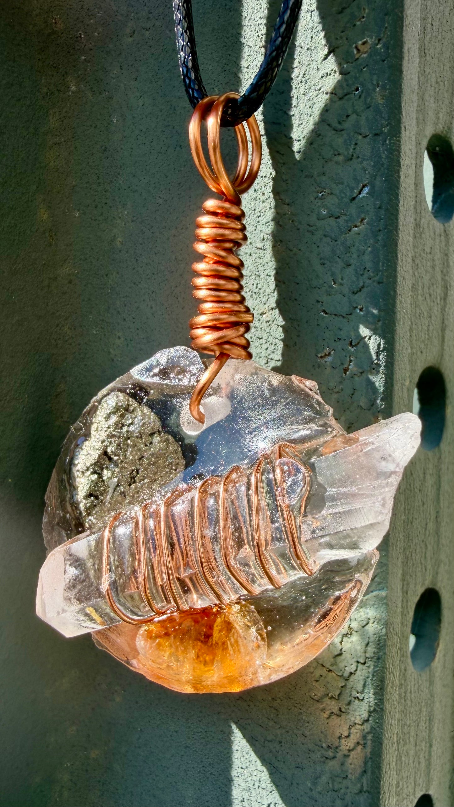 Mini Orgonite Statement Pendant