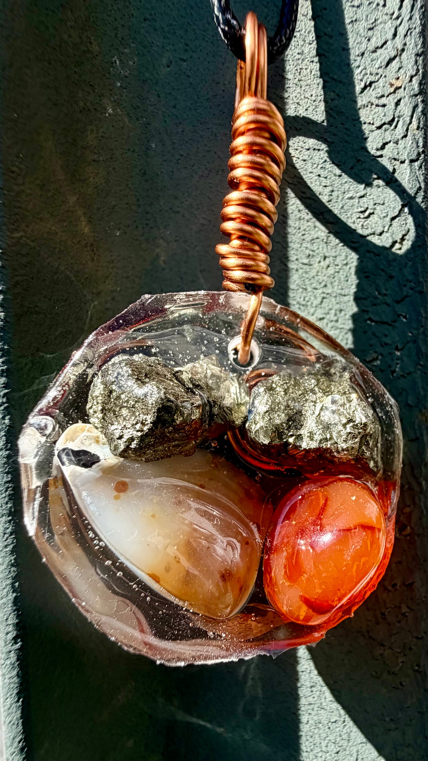 Mini Orgonite Statement Pendant