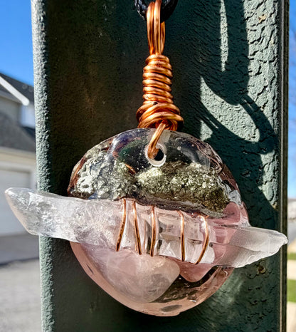 Mini Orgonite Statement Pendant