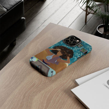 Me Time Tough Cases: Artistic Phone Case for Self-Care and Empowerment