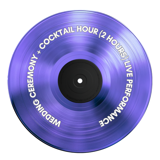 Wedding Ceremony + Cocktail Hour (2 Hours)