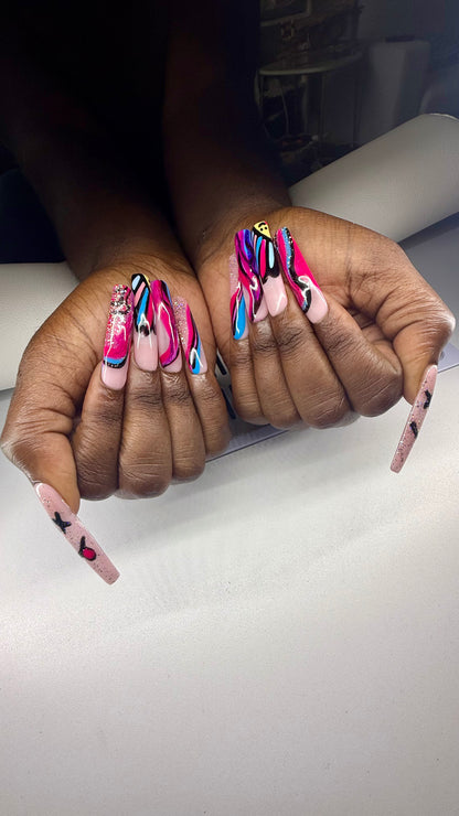 Custom Press Ons by Feel Bright Nails