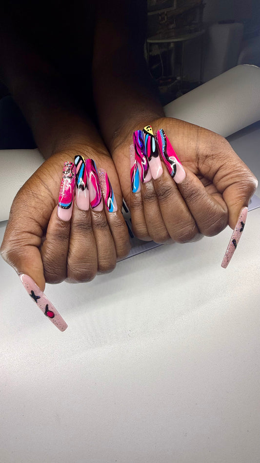Custom Press Ons by Feel Bright Nails