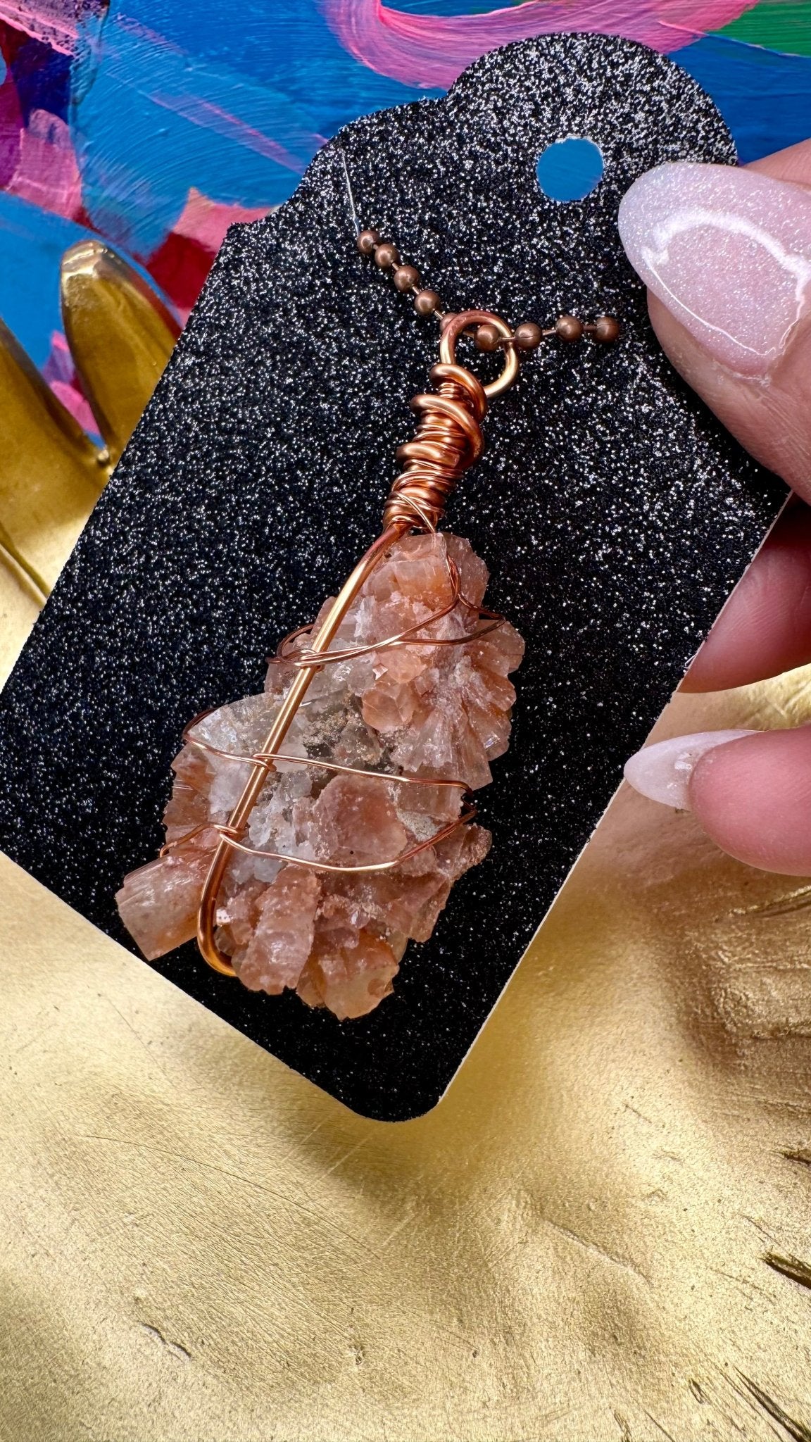 Aragonite Pendant - Feel BrightAragonite Pendant