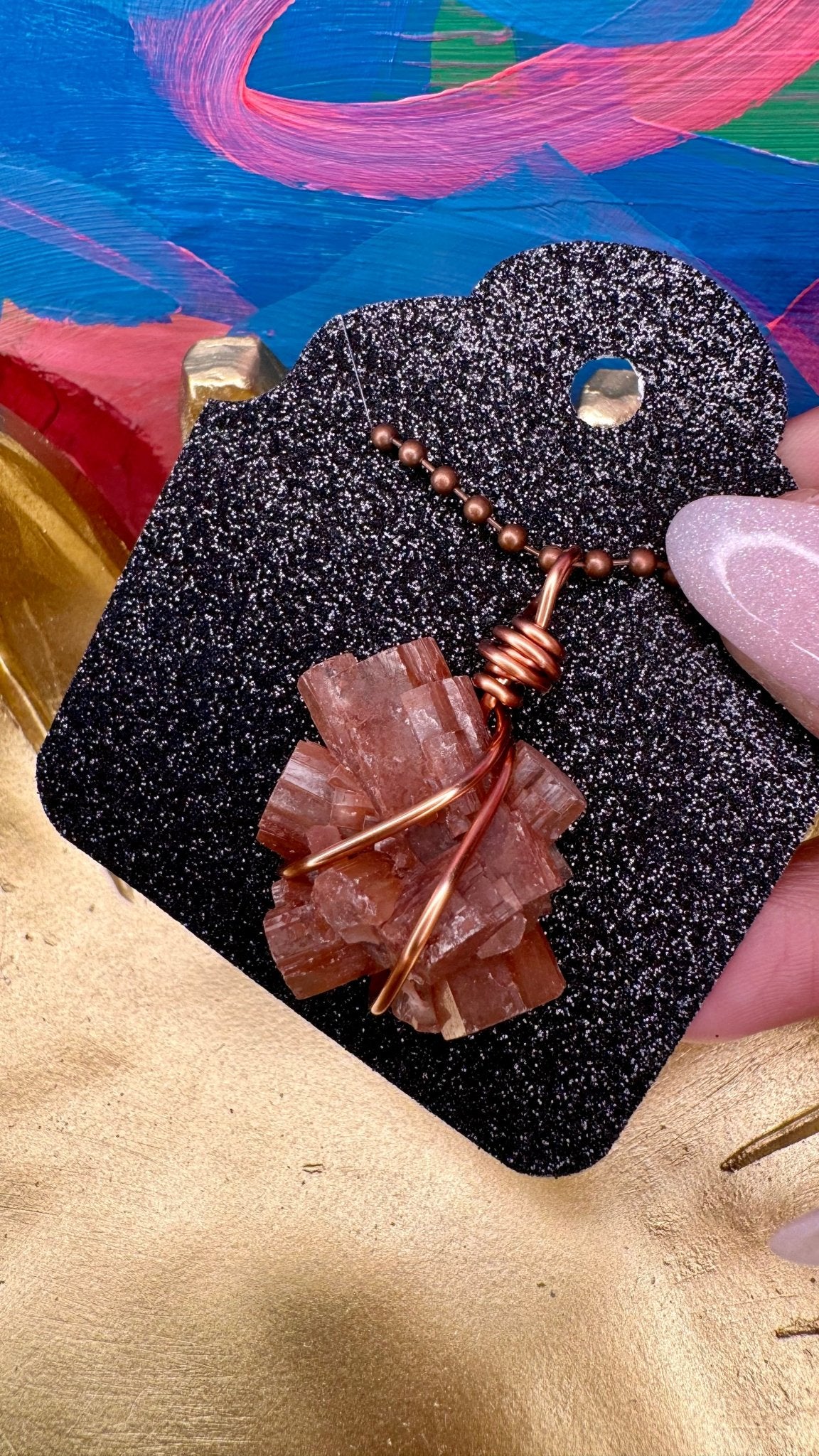 Aragonite Pendant - Feel BrightAragonite Pendant