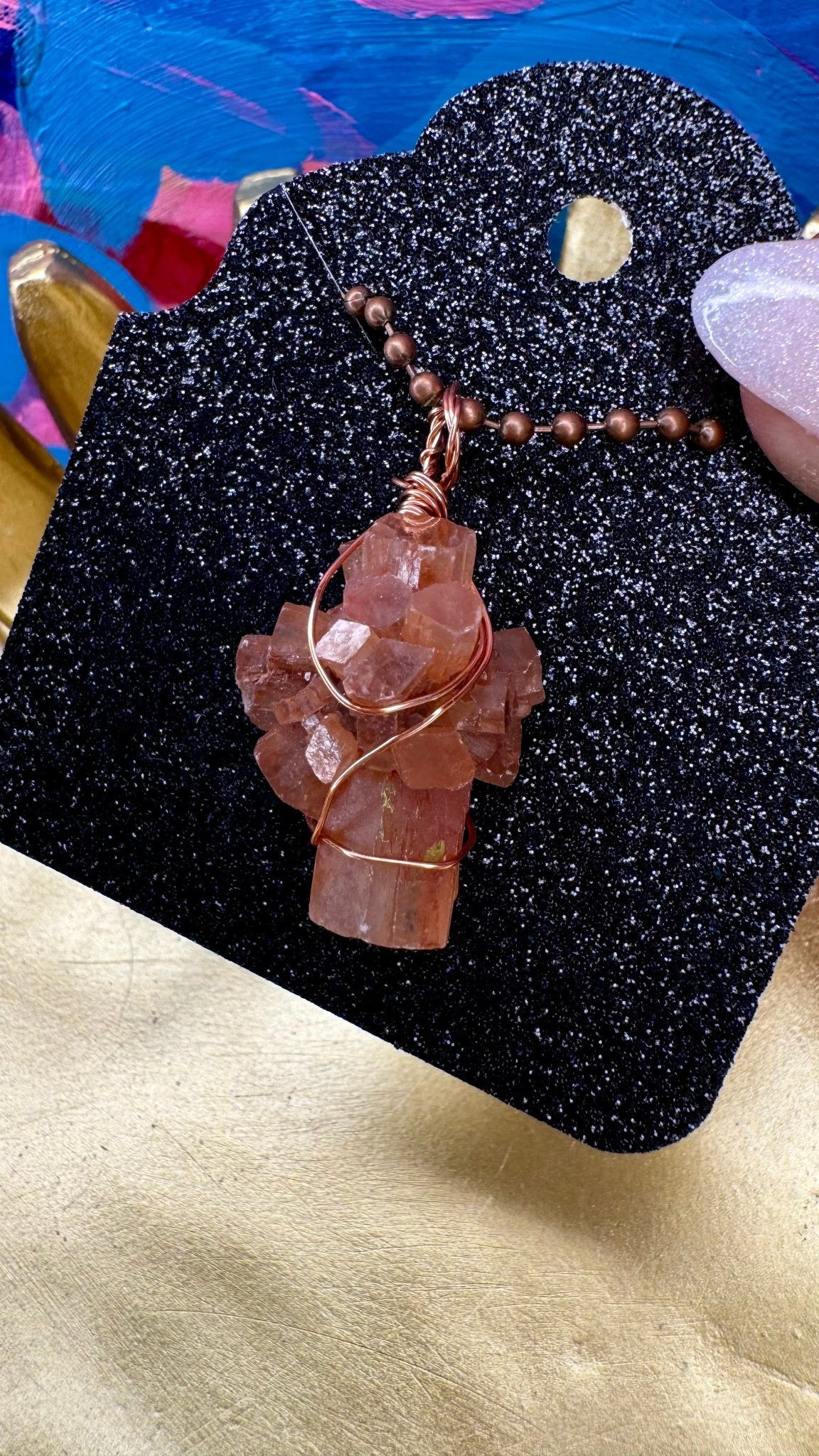 Aragonite Pendant - Feel BrightAragonite Pendant