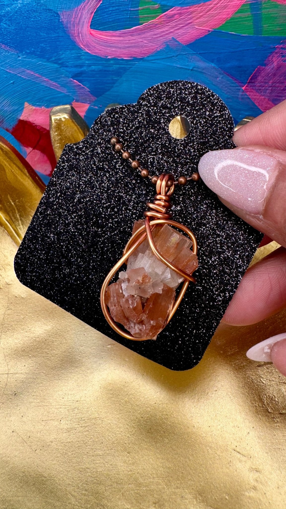 Aragonite Pendant - Feel BrightAragonite Pendant