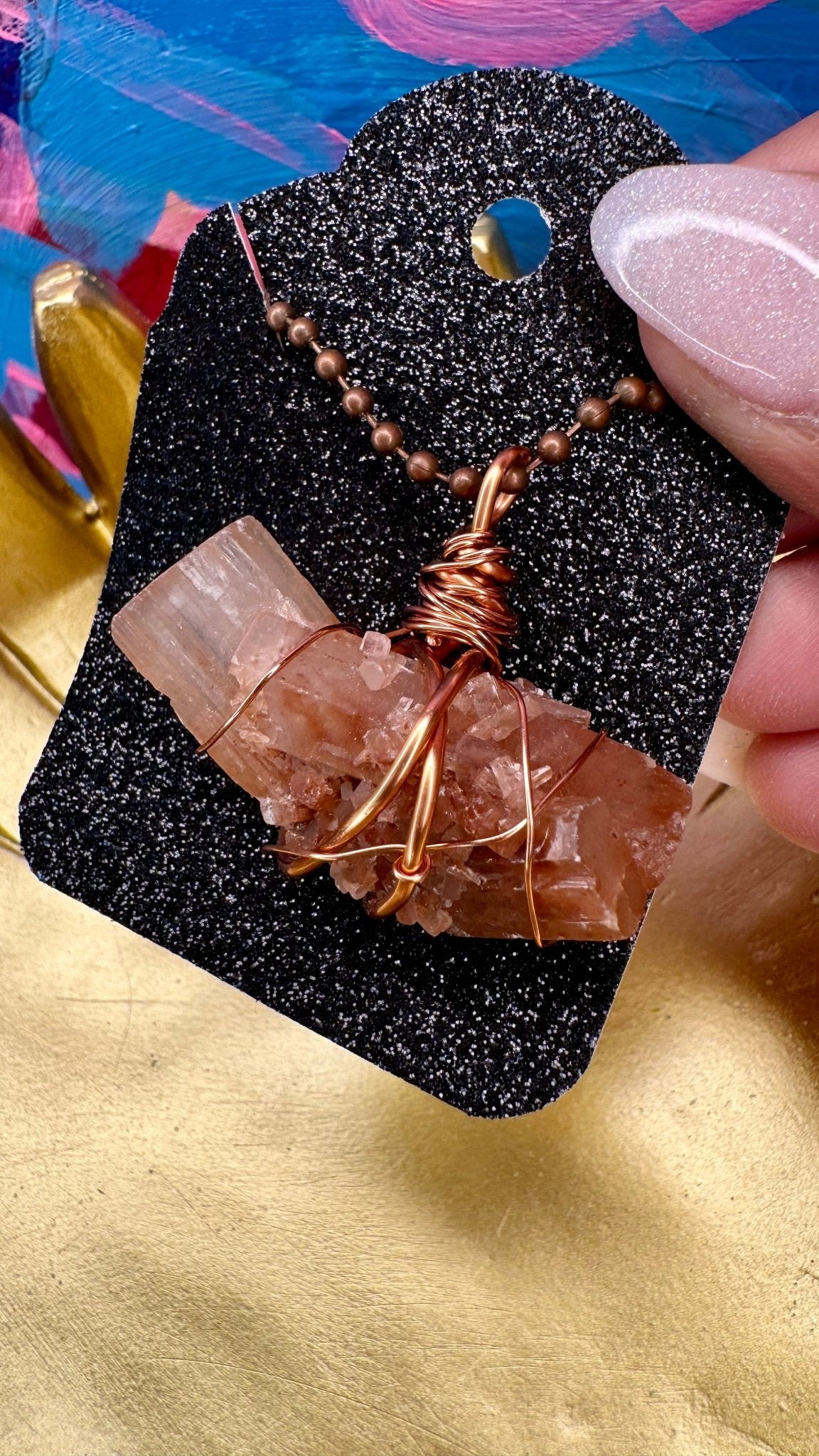 Aragonite Pendant - Feel BrightAragonite Pendant