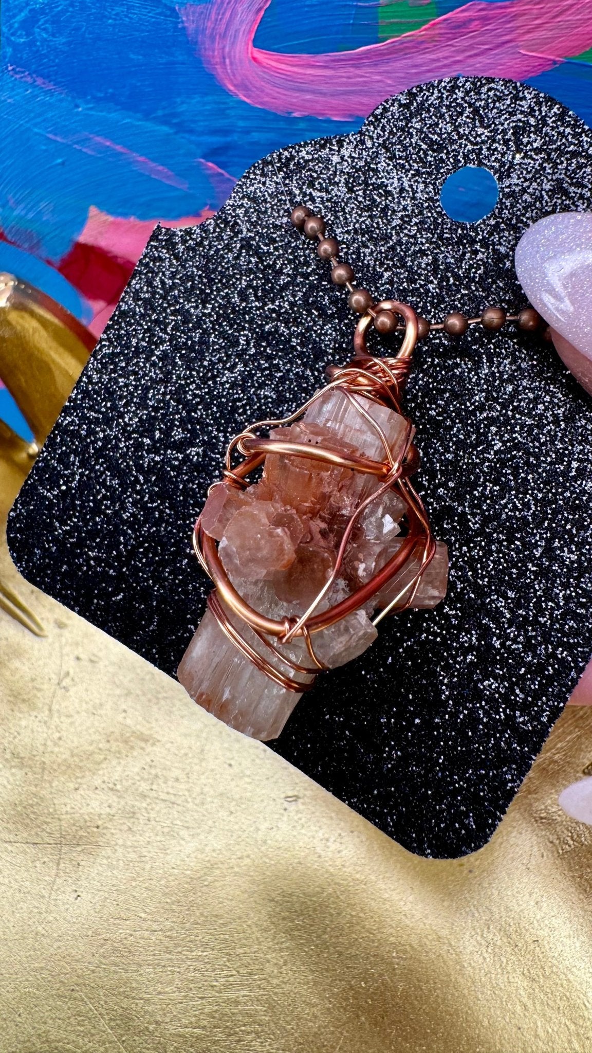 Aragonite Pendant - Feel BrightAragonite Pendant