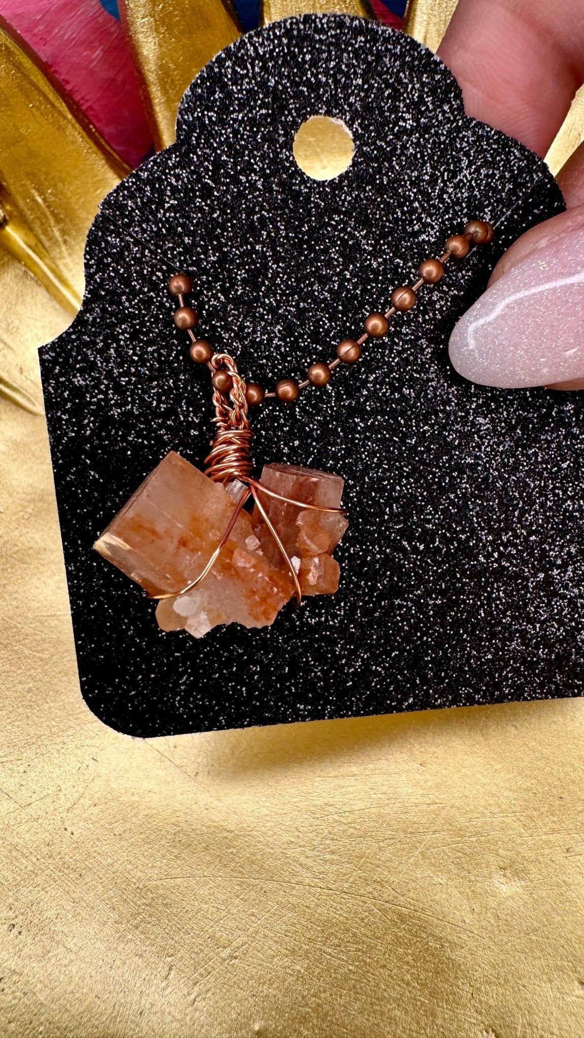 Aragonite Pendant - Feel BrightAragonite Pendant