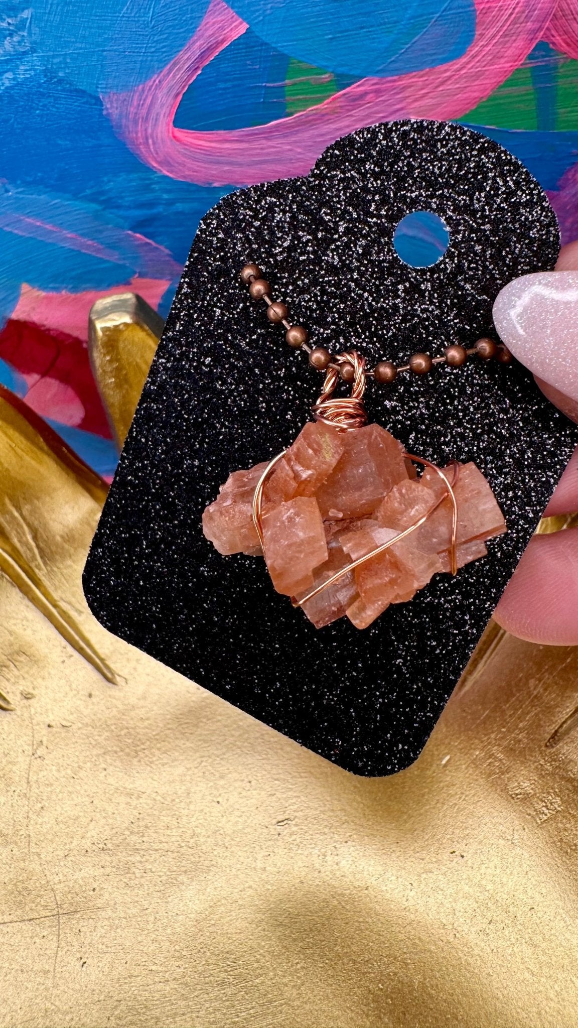 Aragonite Pendant - Feel BrightAragonite Pendant