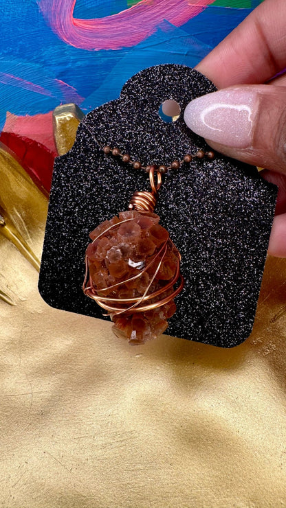 Aragonite Pendant - Feel BrightAragonite Pendant