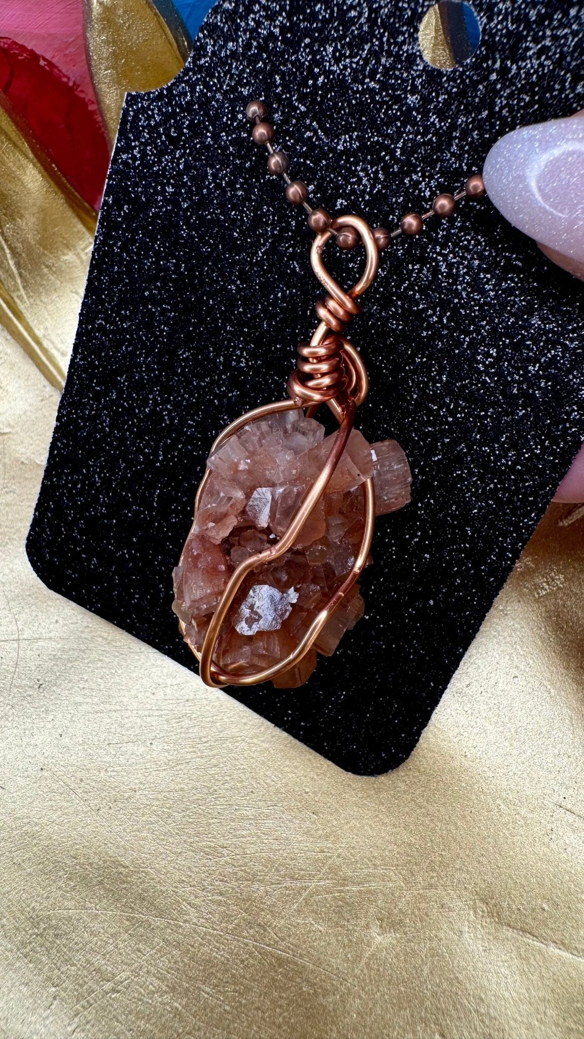 Aragonite Pendant - Feel BrightAragonite Pendant