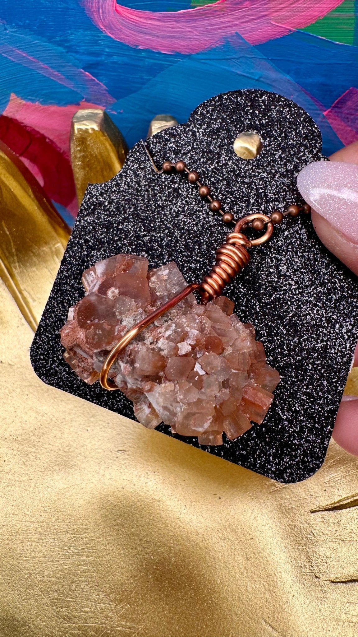 Aragonite Pendant - Feel BrightAragonite Pendant