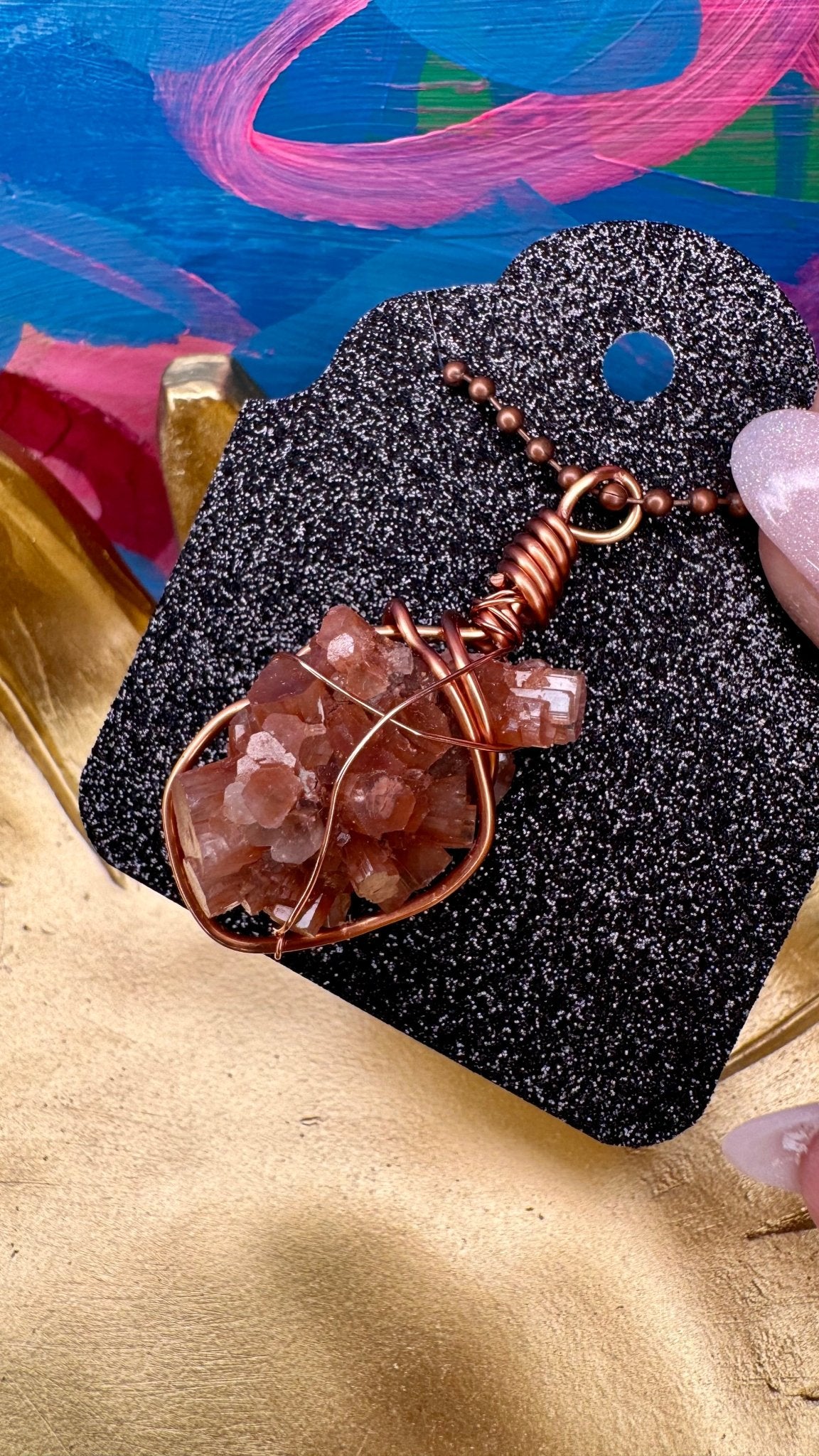 Aragonite Pendant - Feel BrightAragonite Pendant