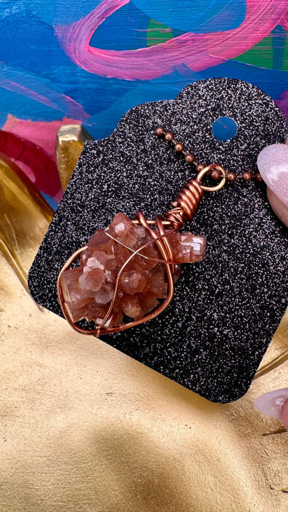 Aragonite Pendant - Feel BrightAragonite Pendant