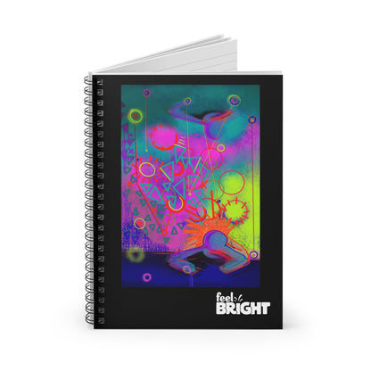 Art Inspired Spiral Notebook - Ruled Line - Feel BrightArt Inspired Spiral Notebook - Ruled LinePaper products